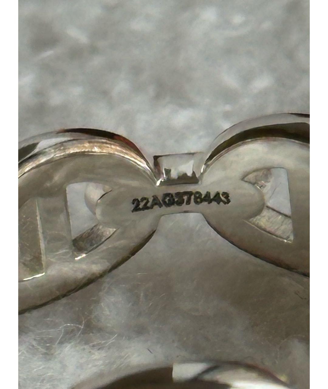 HERMES Серебряное серебряное кольцо, фото 7