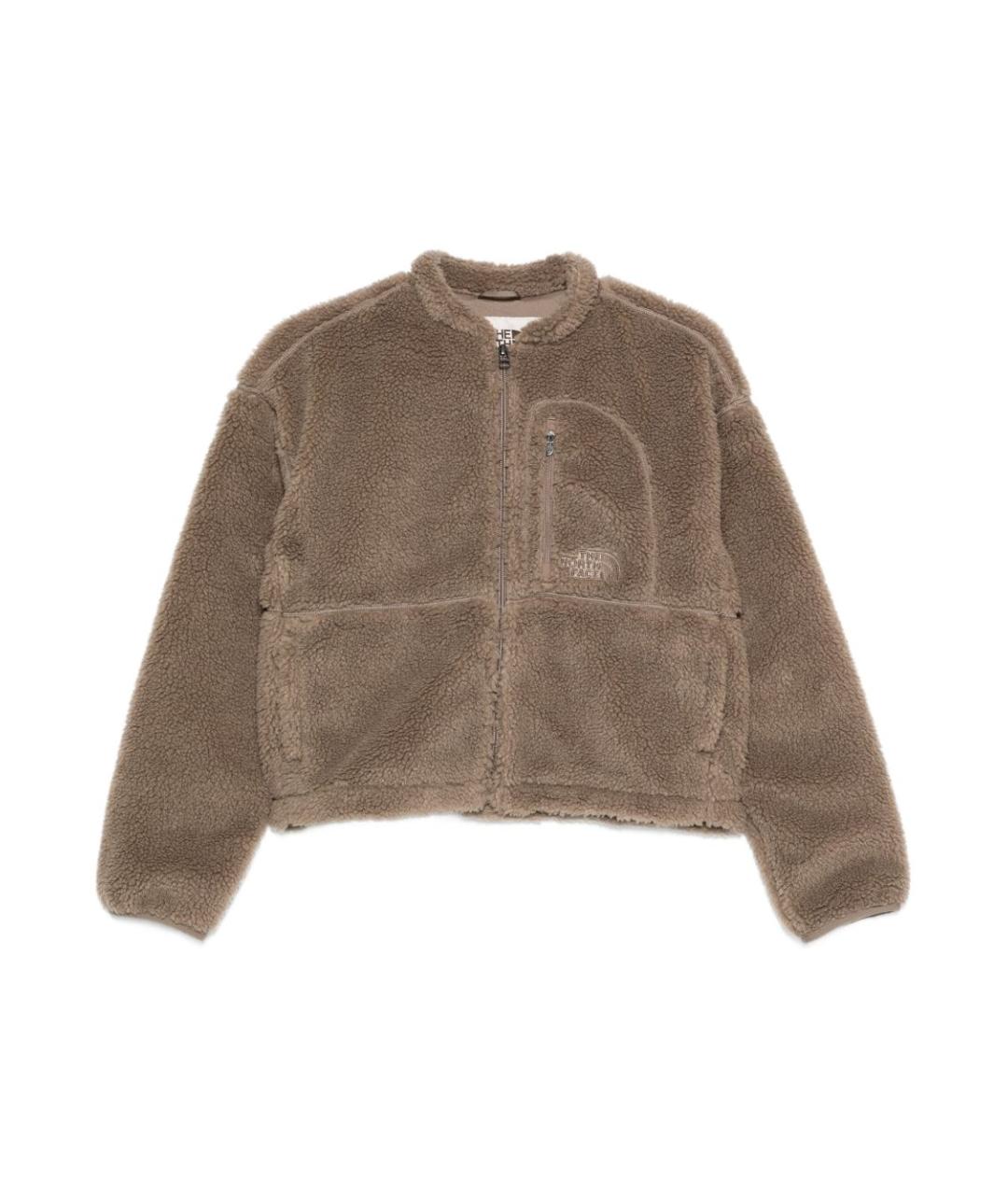 THE NORTH FACE Коричневая полиэстеровая куртка, фото 1