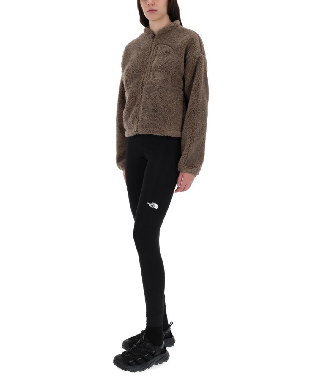 THE NORTH FACE Коричневая полиэстеровая куртка, фото 4