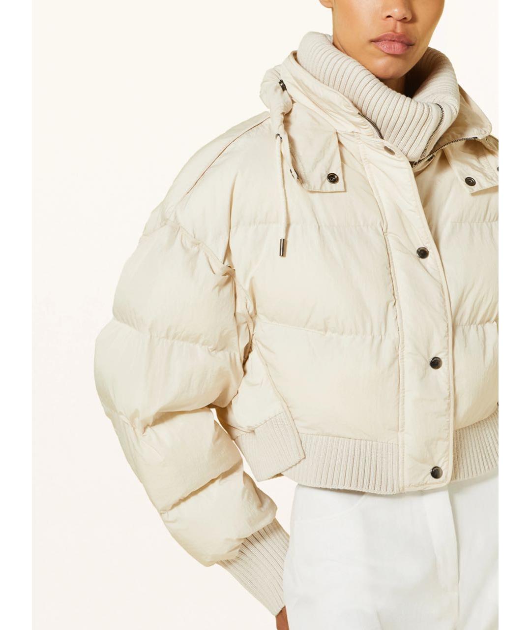 JACQUEMUS Бежевая полиэстеровая куртка, фото 2