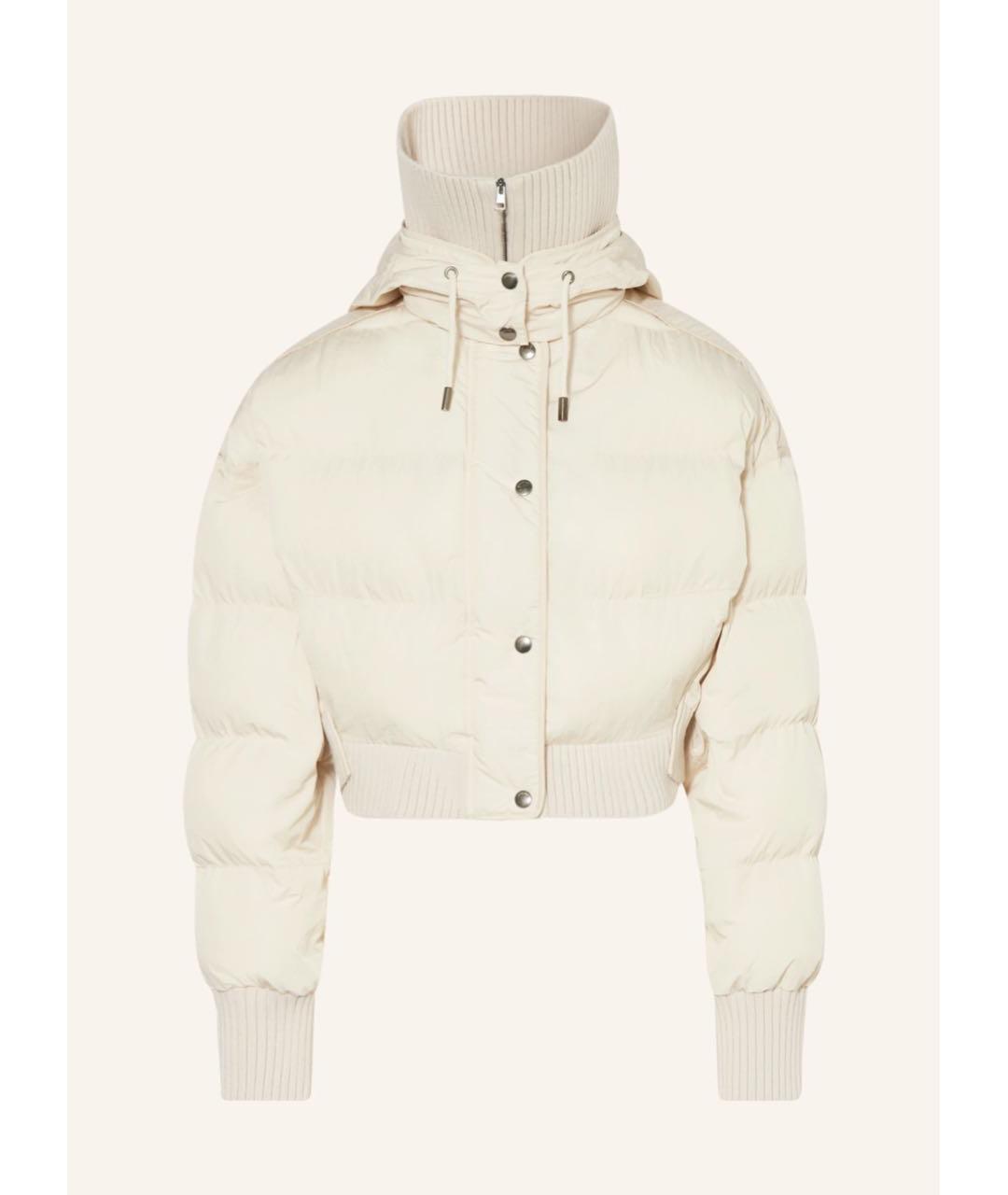 JACQUEMUS Бежевая полиэстеровая куртка, фото 7