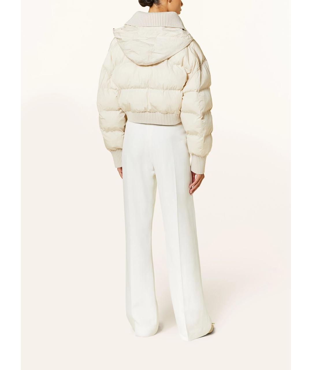 JACQUEMUS Бежевая полиэстеровая куртка, фото 4