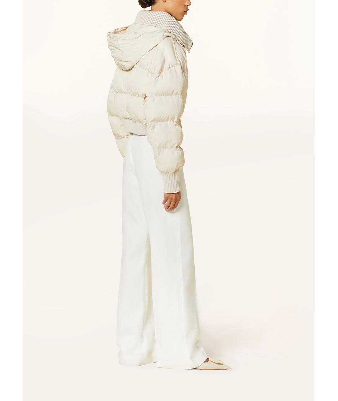 JACQUEMUS Бежевая полиэстеровая куртка, фото 6