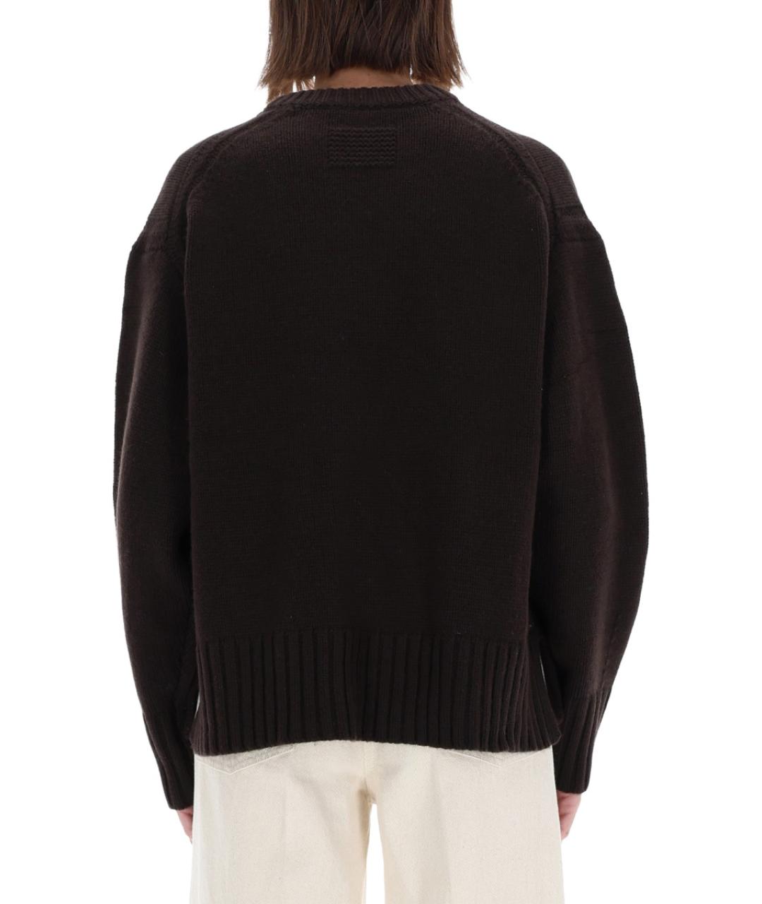 GUEST IN RESIDENCE Коричневый кашемировый джемпер / свитер, фото 3