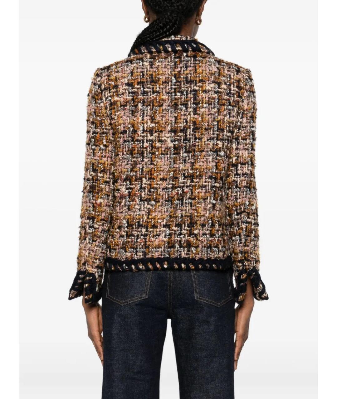 ETRO Мульти шерстяной жакет/пиджак, фото 5
