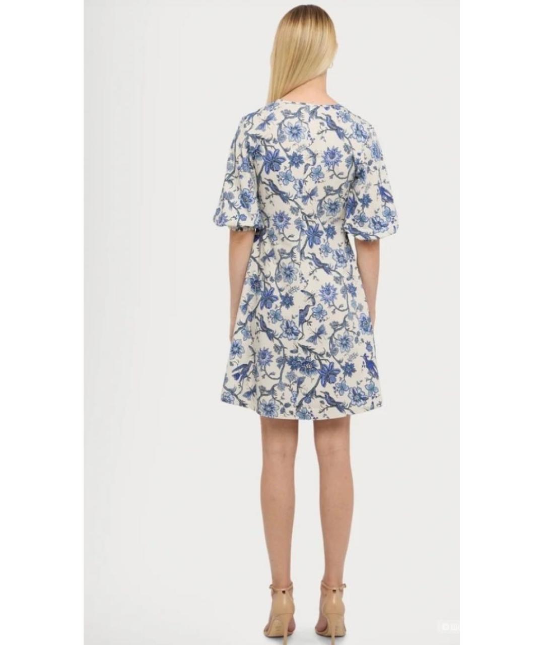 WEEKEND MAX MARA Мульти хлопковое повседневное платье, фото 2