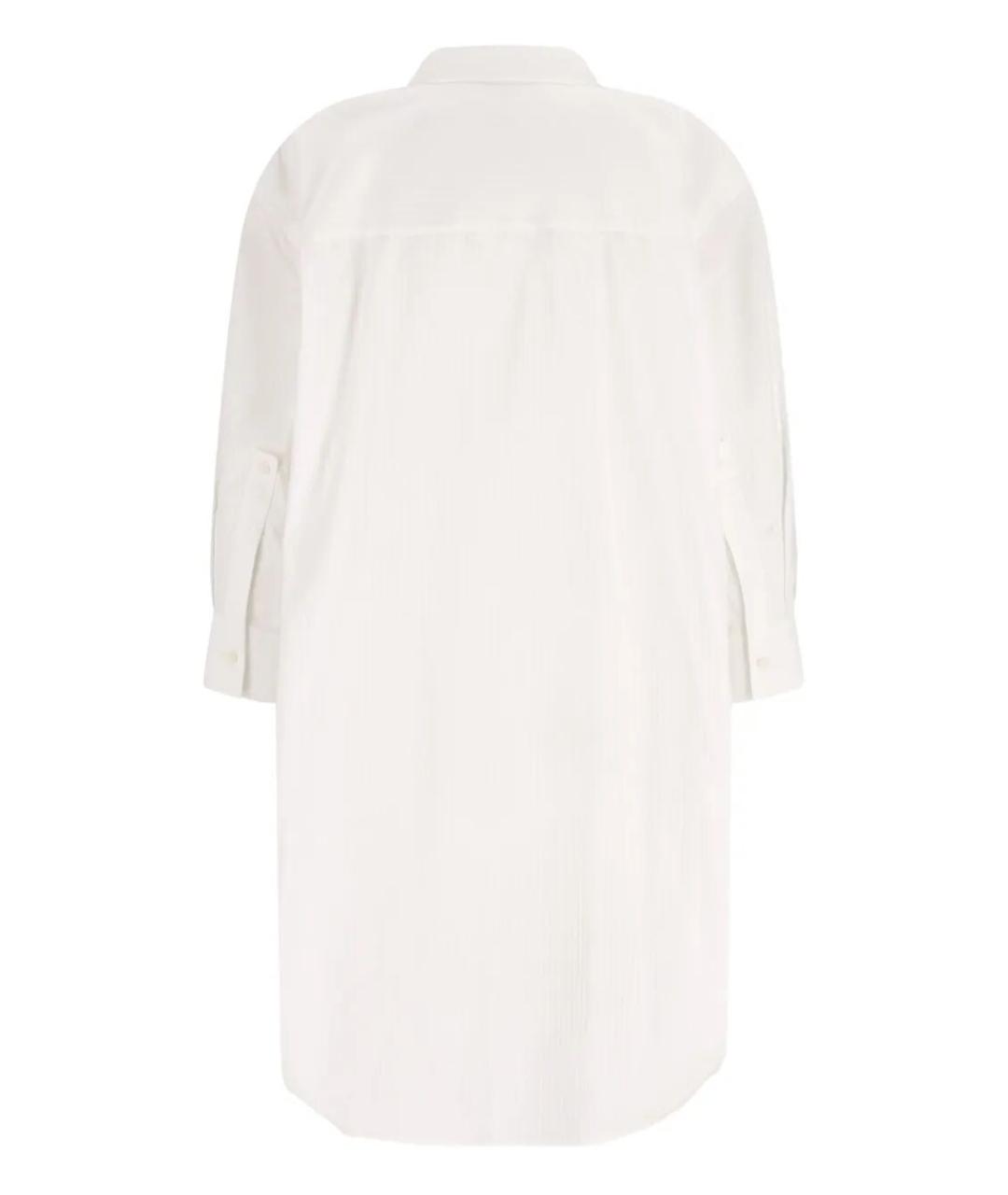 LOEWE Белое хлопковое повседневное платье, фото 2