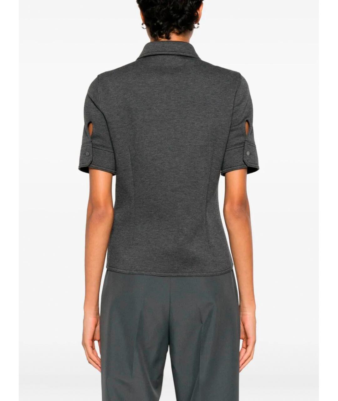 GUCCI Серая шерстяная рубашка, фото 3