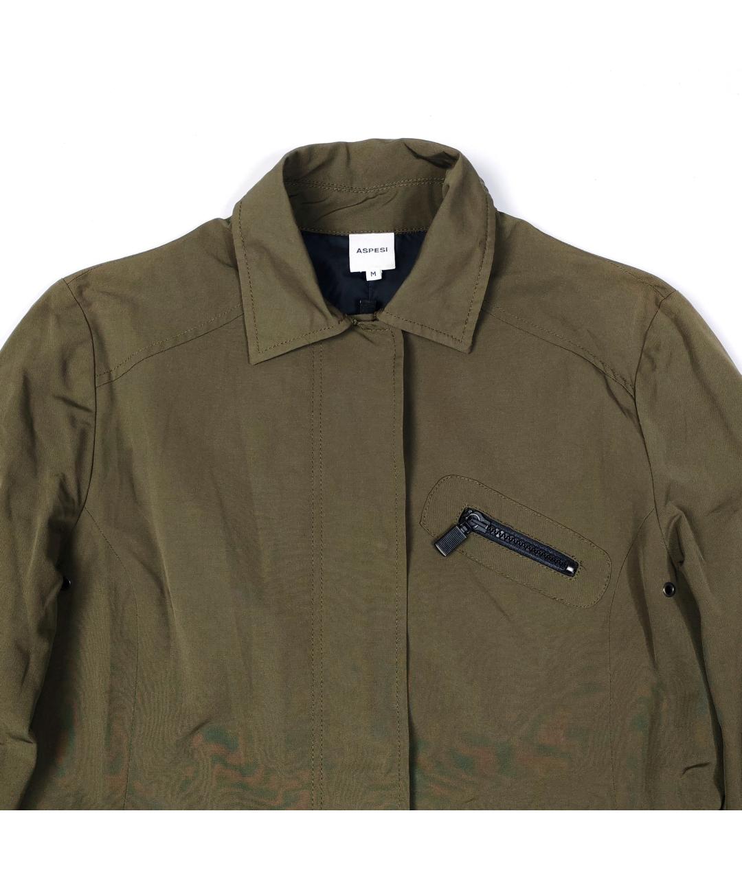 ASPESI Хаки хлопковая куртка, фото 3