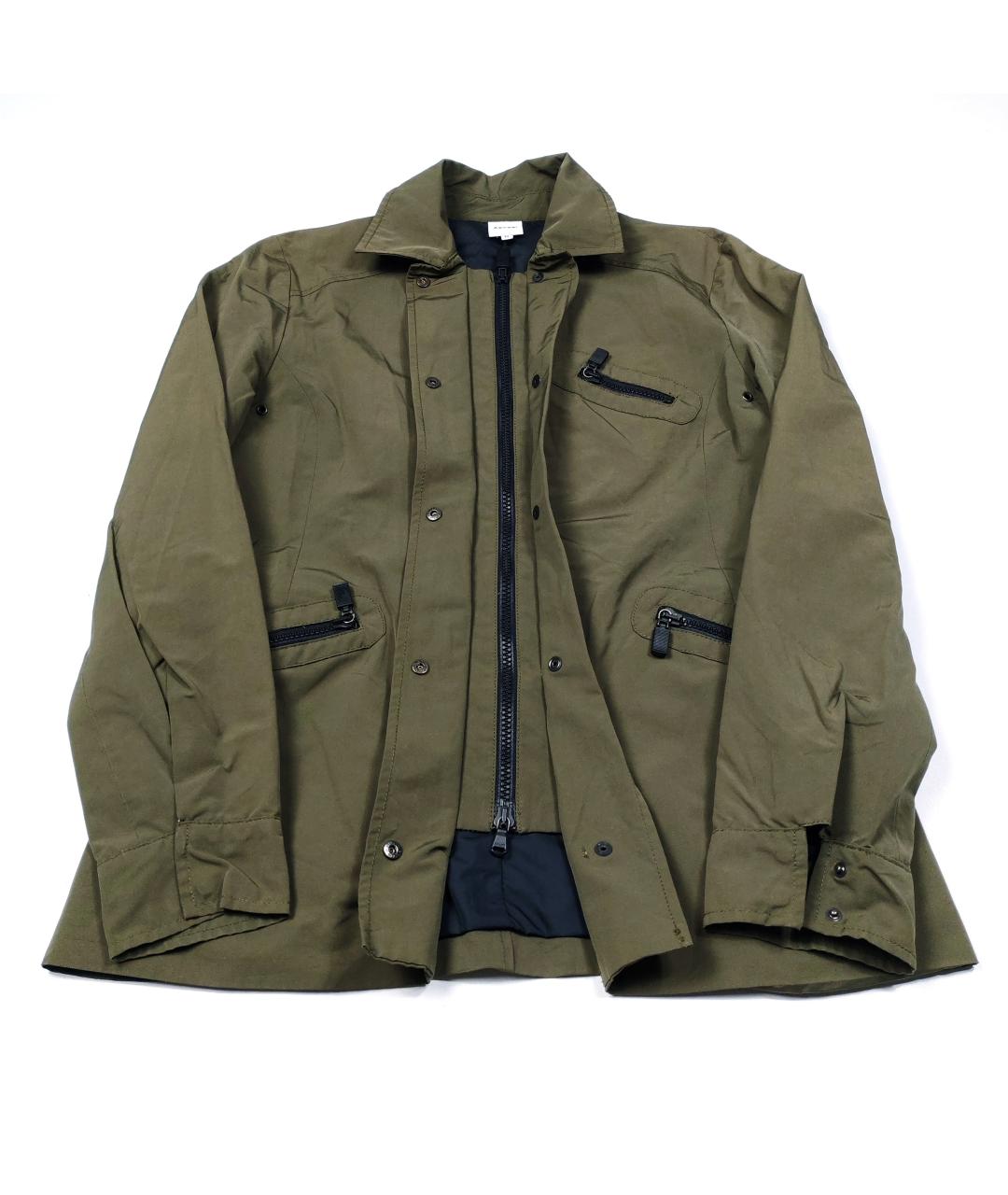 ASPESI Хаки хлопковая куртка, фото 4