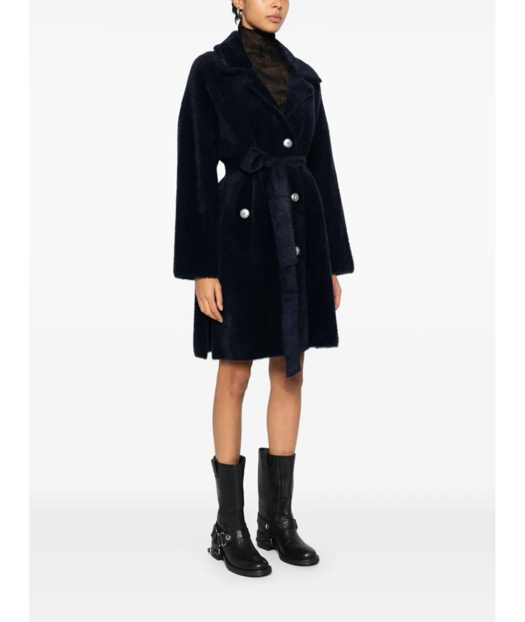 PINKO Черный полиамидовый жакет/пиджак, фото 4