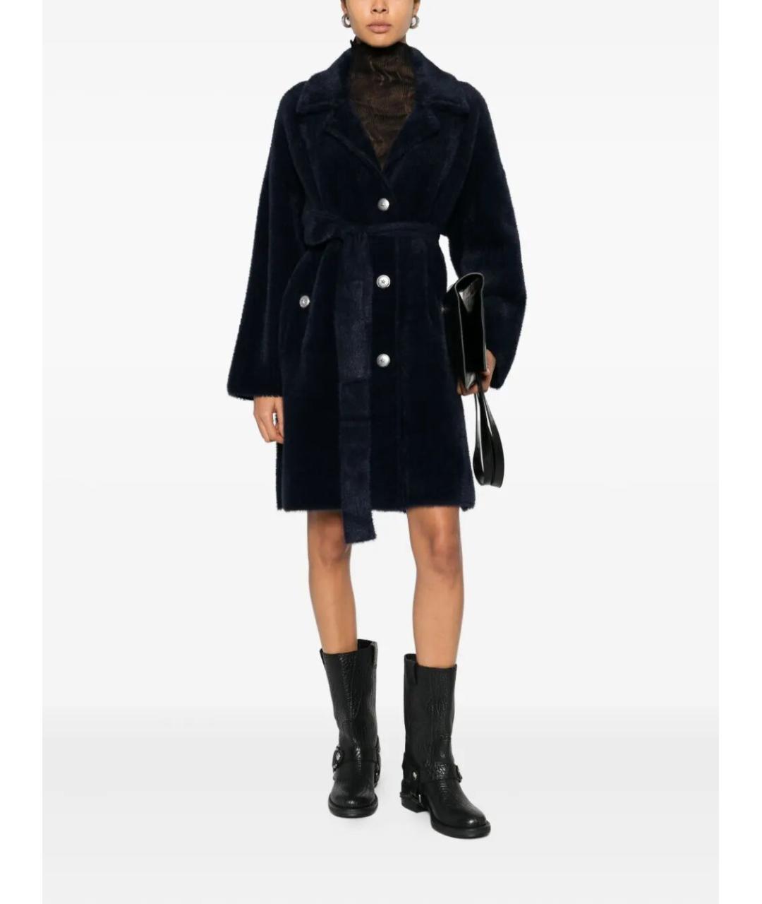 PINKO Черный полиамидовый жакет/пиджак, фото 2