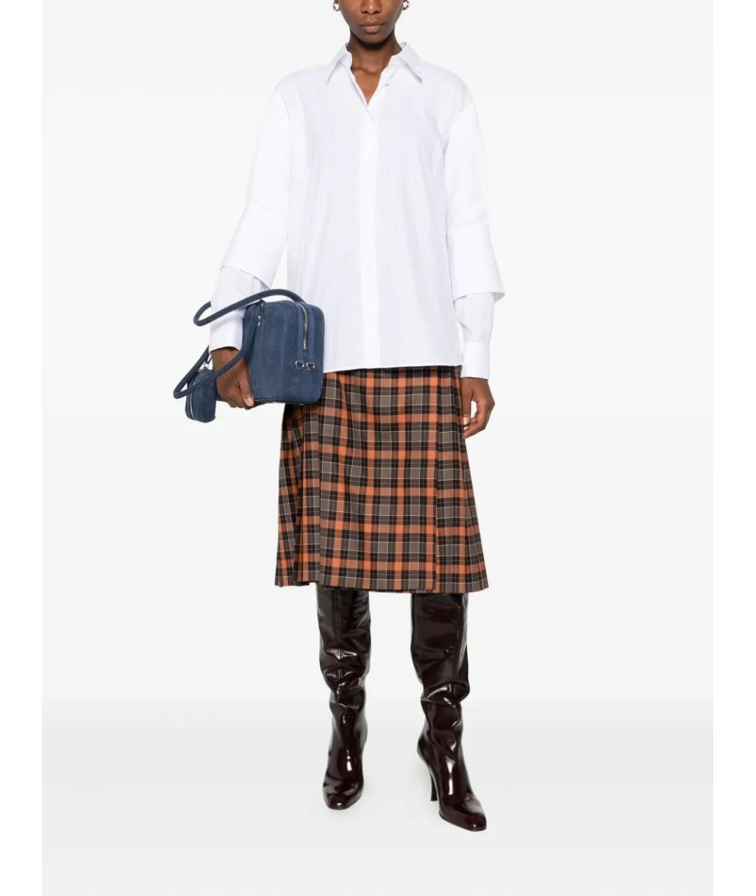 LOEWE Белая хлопковая рубашка, фото 2