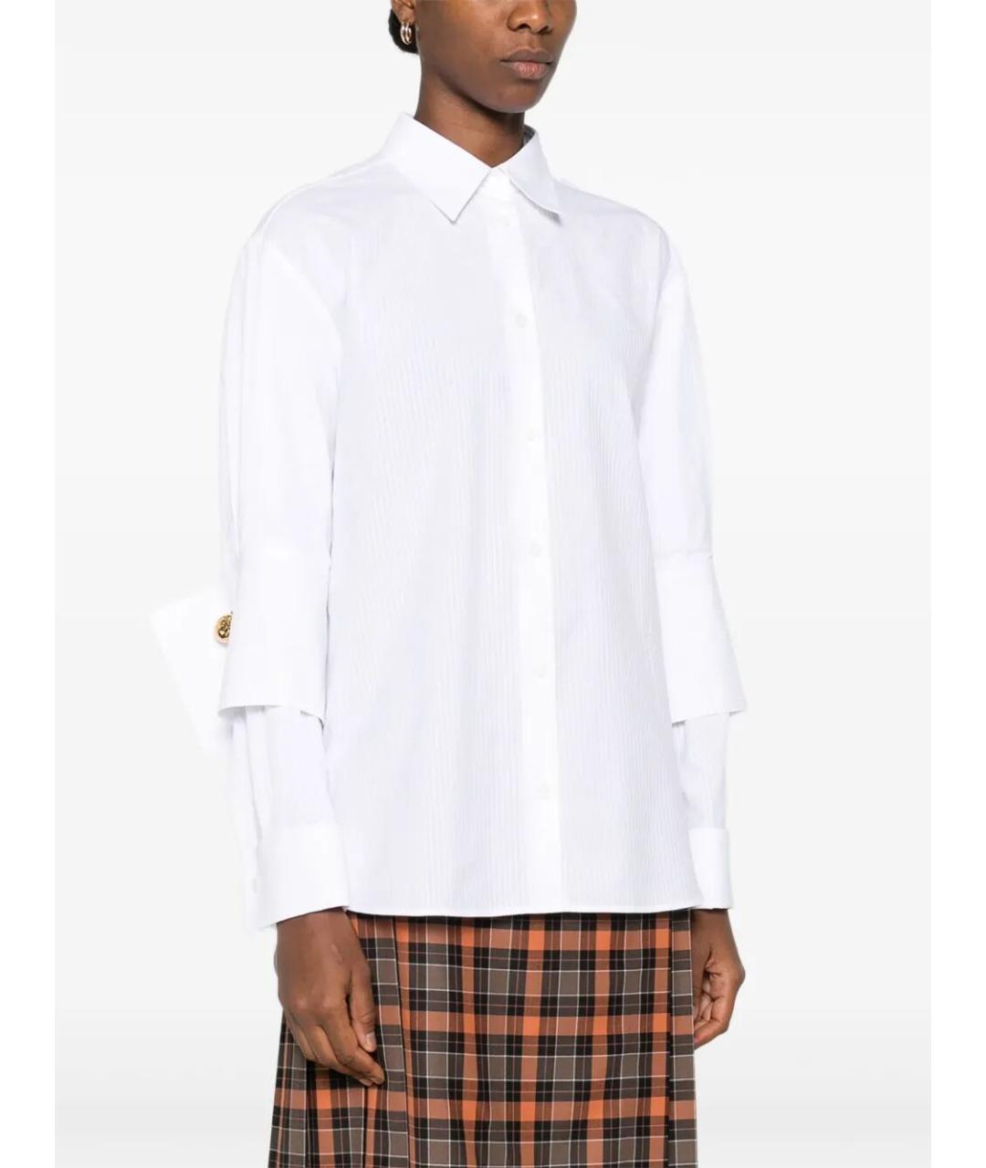 LOEWE Белая хлопковая рубашка, фото 5