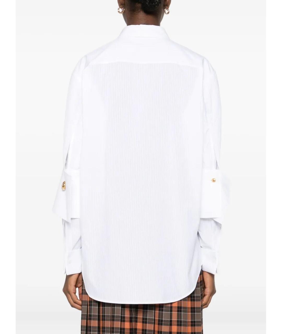 LOEWE Белая хлопковая рубашка, фото 4