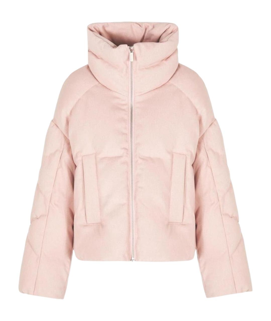 ARMANI EXCHANGE Розовый пуховик, фото 1