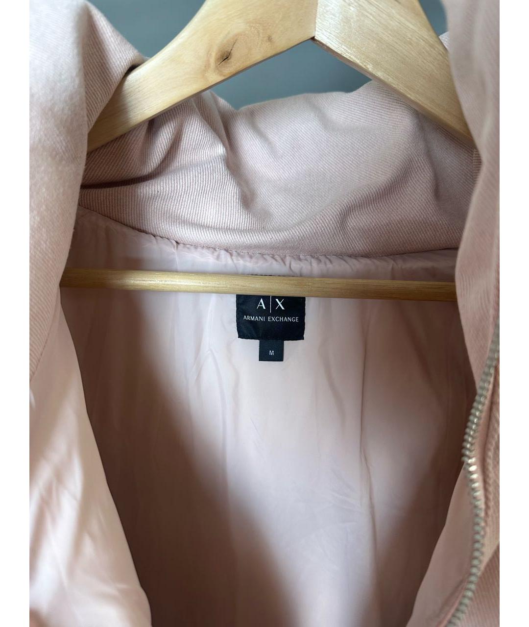 ARMANI EXCHANGE Розовый пуховик, фото 6