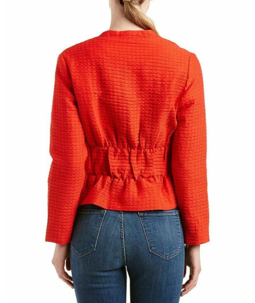 MAJE Красный вискозный жакет/пиджак, фото 7