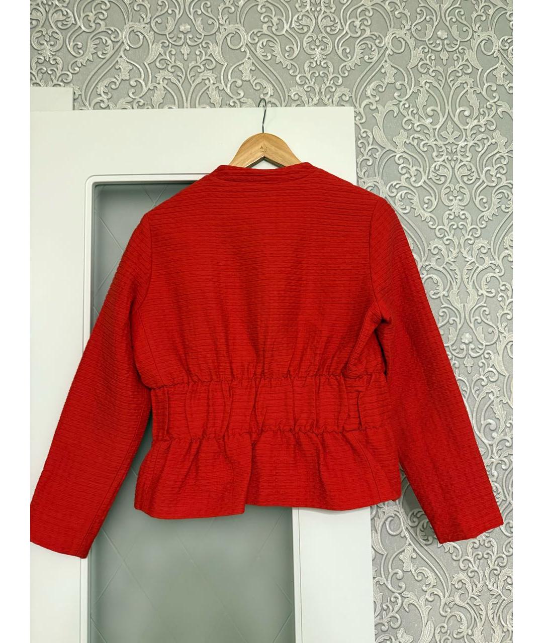 MAJE Красный вискозный жакет/пиджак, фото 2