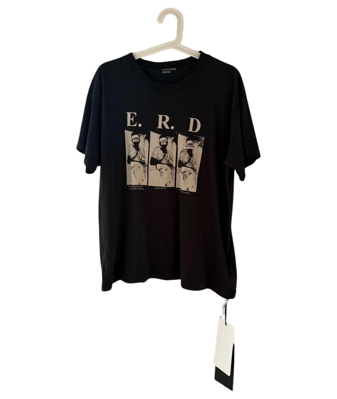 Enfants Riches Déprimés Черная хлопковая футболка, фото 9