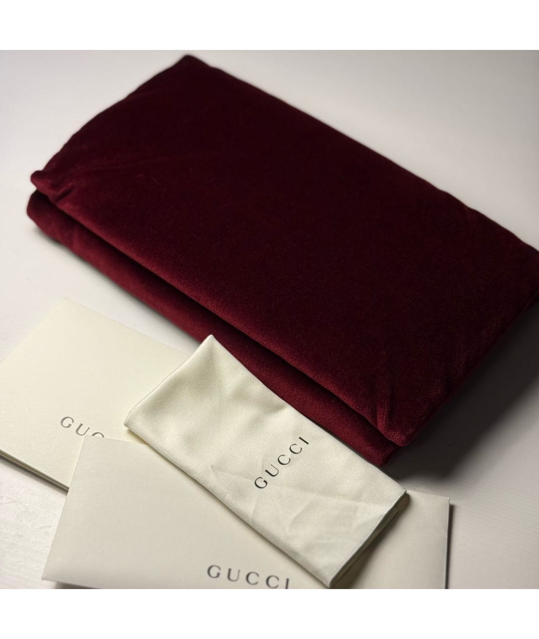 GUCCI Серебряные металлические солнцезащитные очки, фото 4