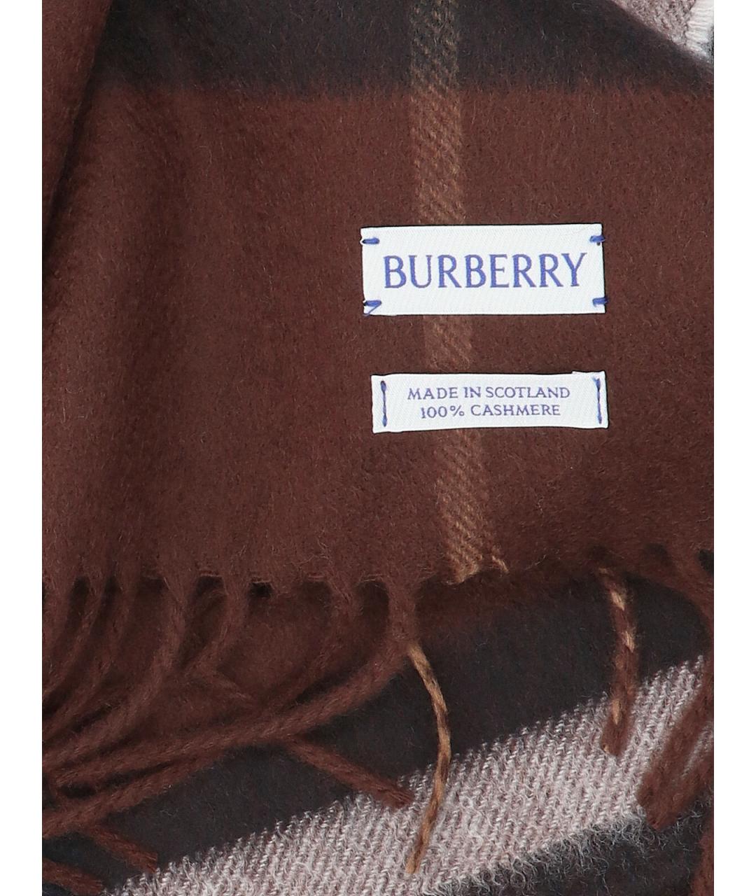 BURBERRY Мульти кашемировый шарф, фото 3