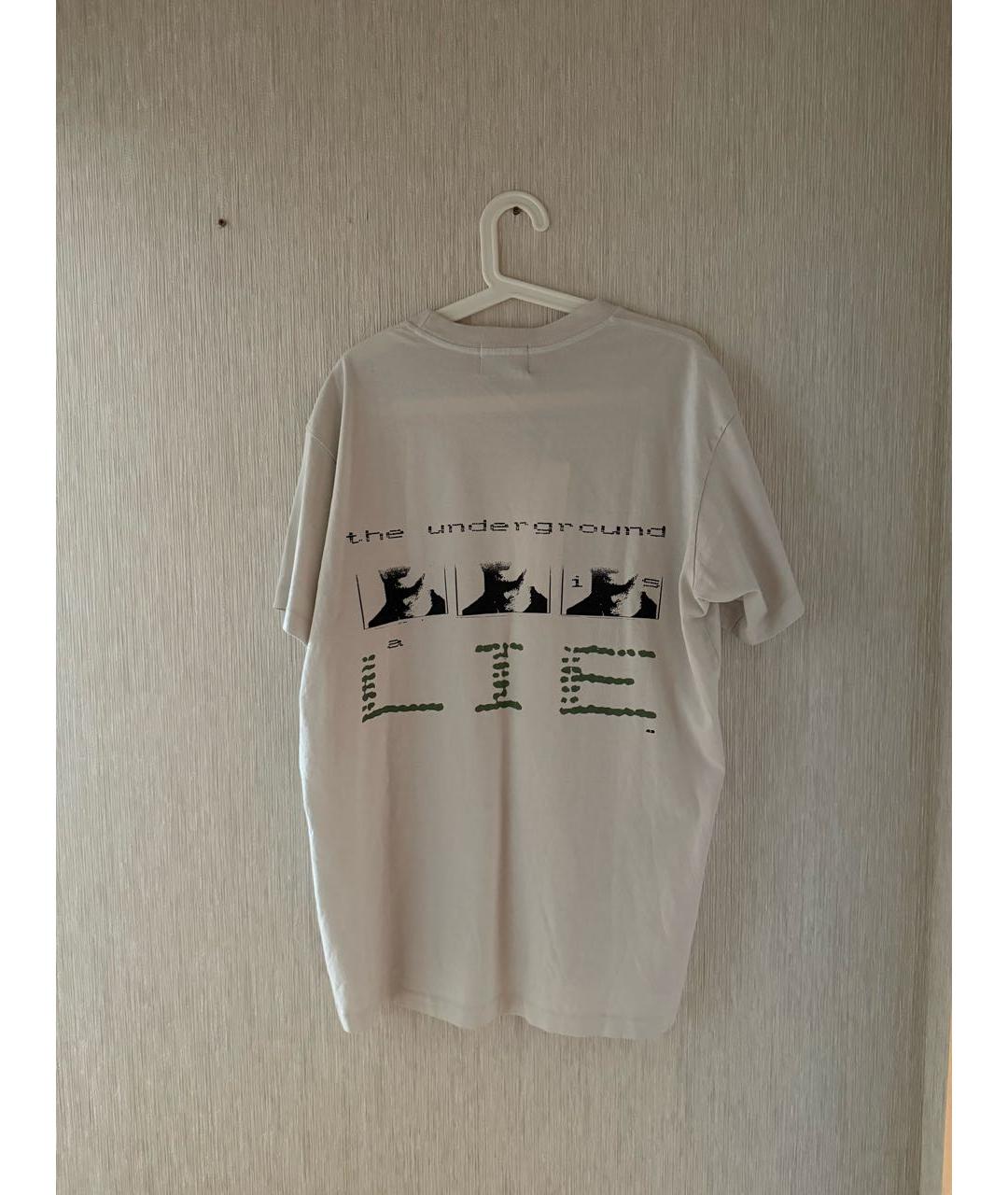 Enfants Riches Déprimés Белая хлопковая футболка, фото 2