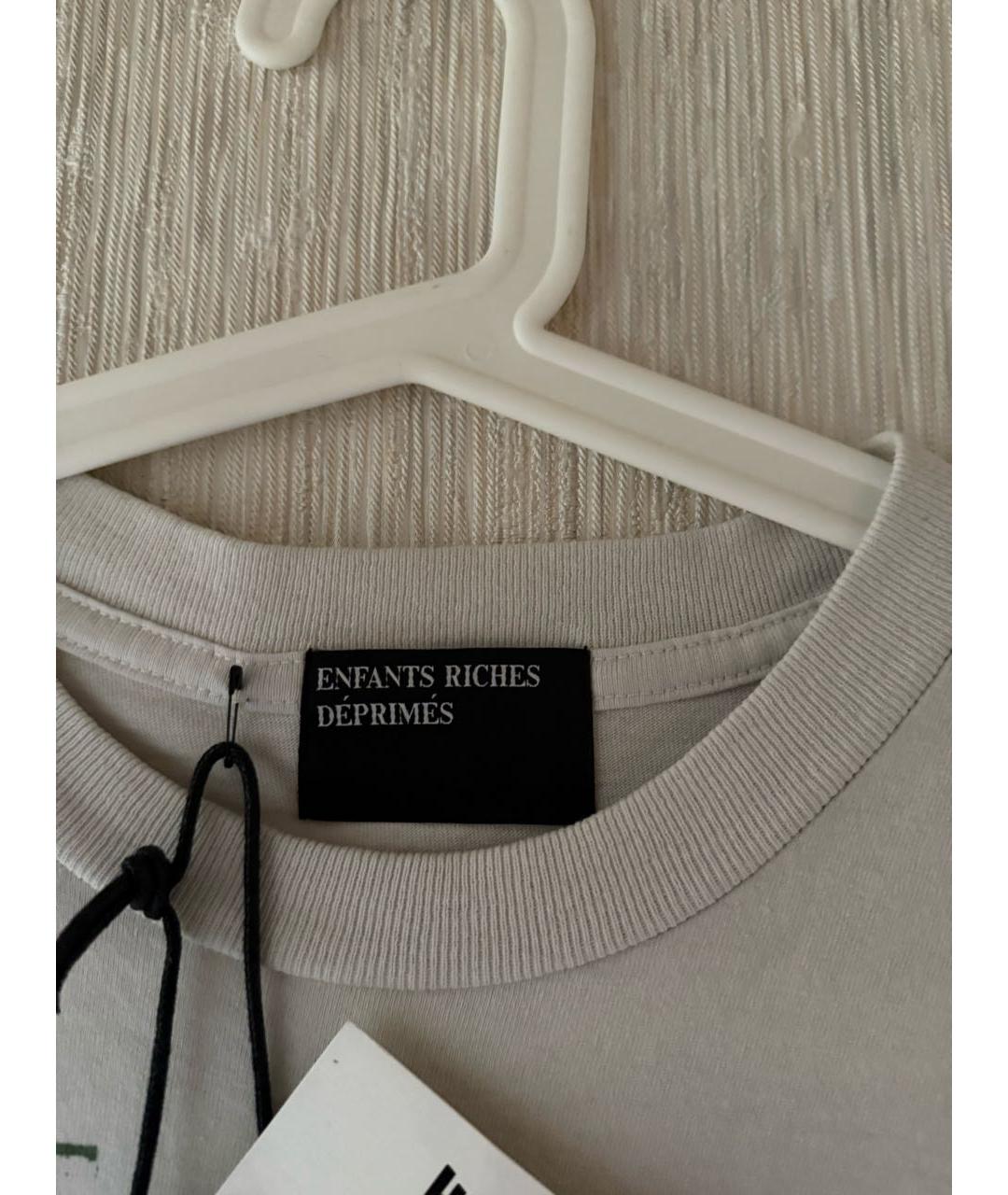 Enfants Riches Déprimés Белая хлопковая футболка, фото 3
