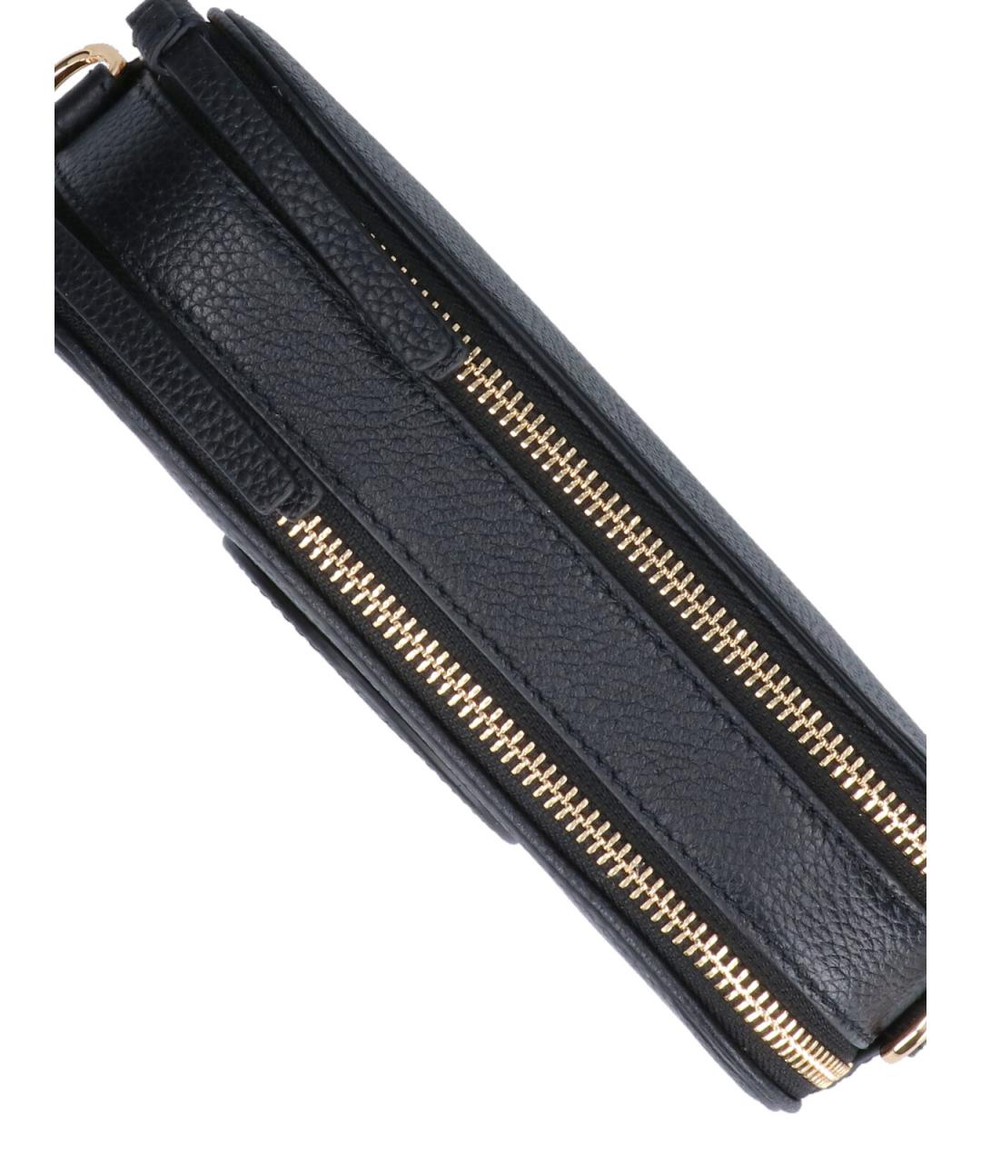 TORY BURCH Черная кожаная сумка через плечо, фото 4