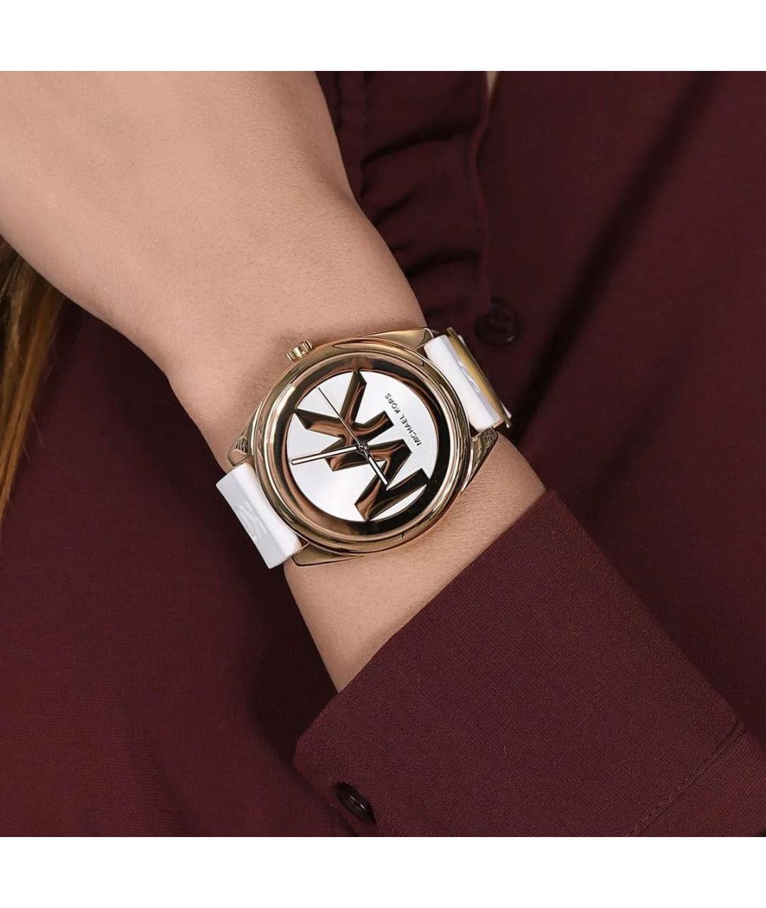 MICHAEL KORS Белые часы, фото 4