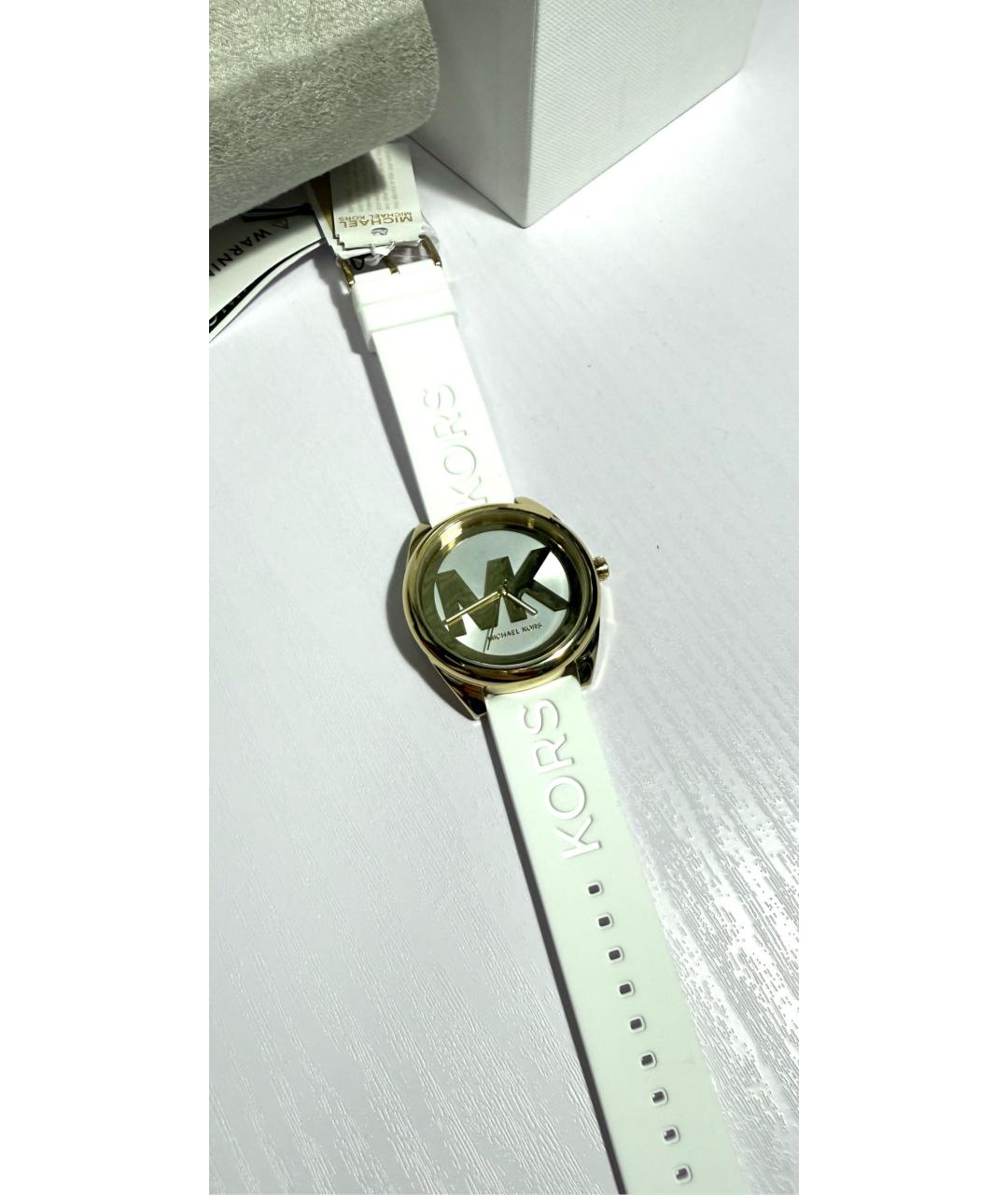 MICHAEL KORS Белые часы, фото 3