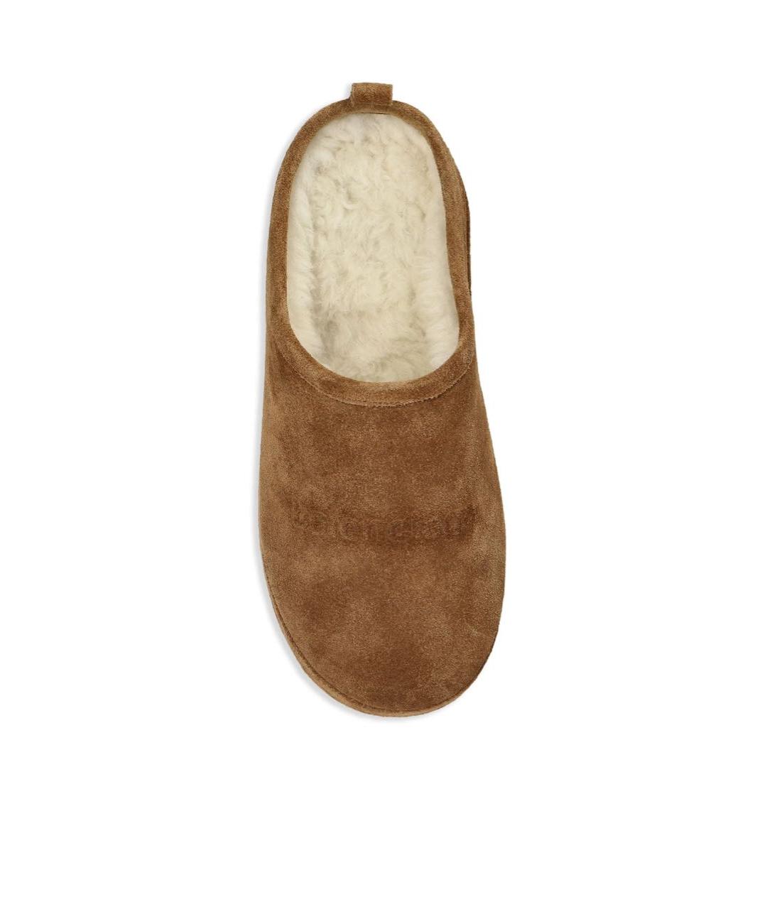 BALENCIAGA Коричневые замшевые ботинки, фото 3