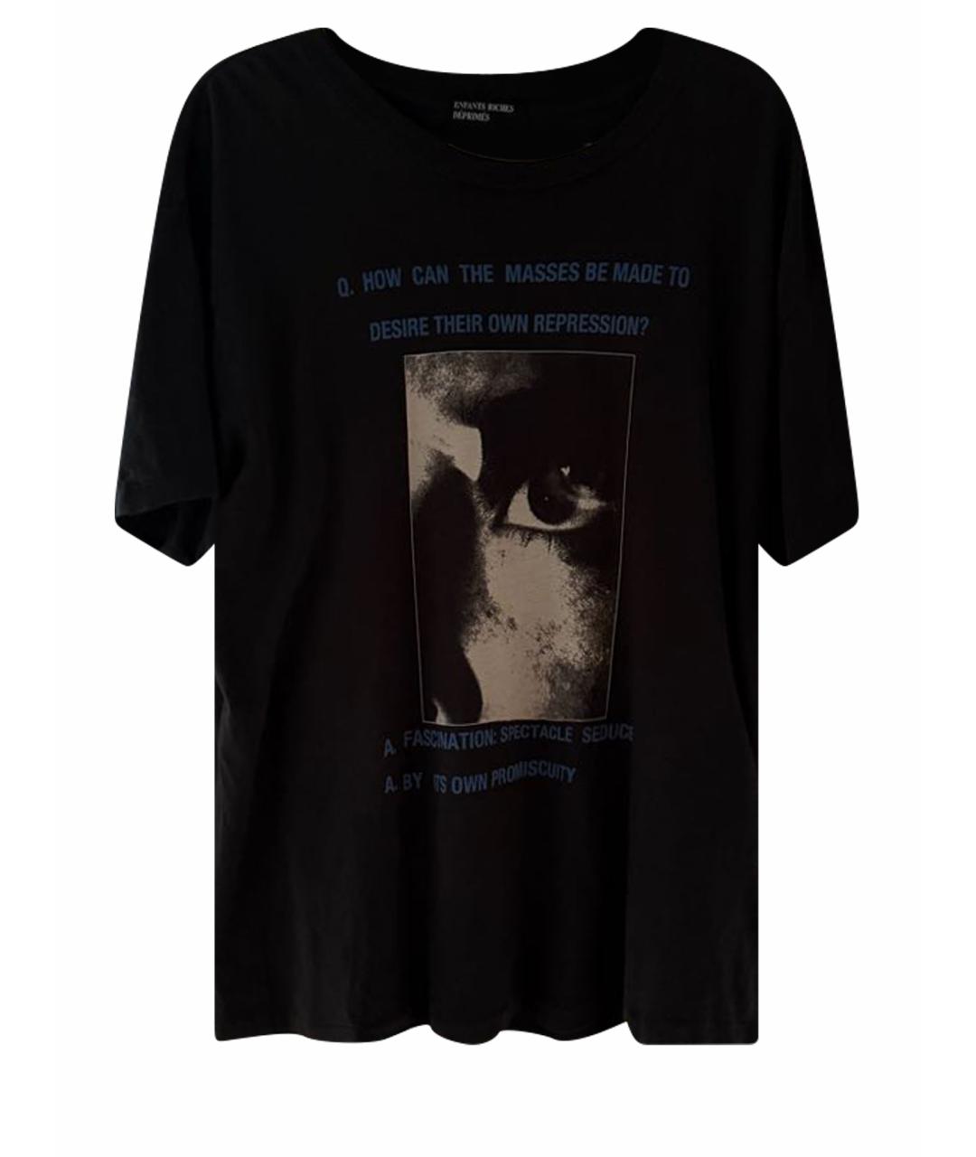 Enfants Riches Déprimés Черная хлопковая футболка, фото 1