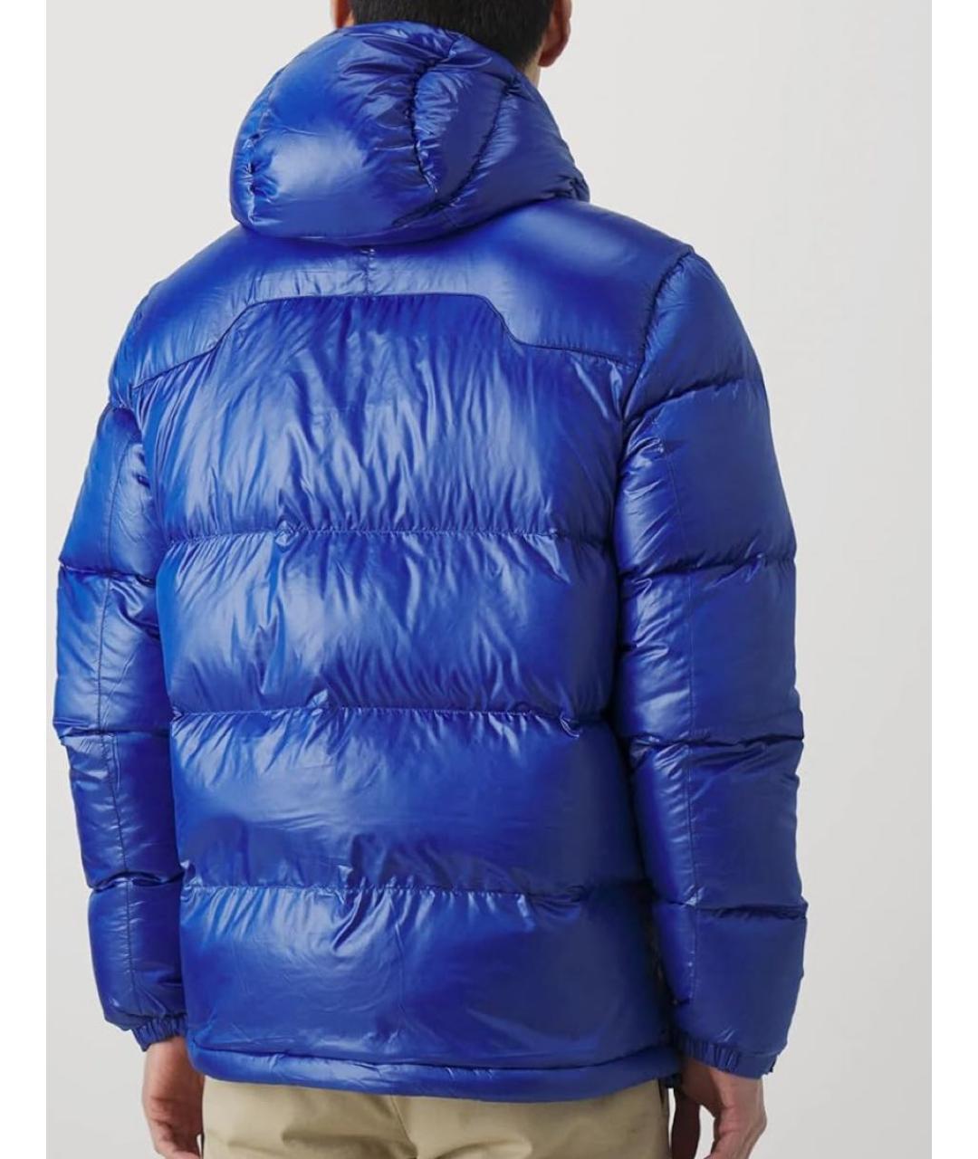 RALPH LAUREN Синяя полиамидовая куртка, фото 2