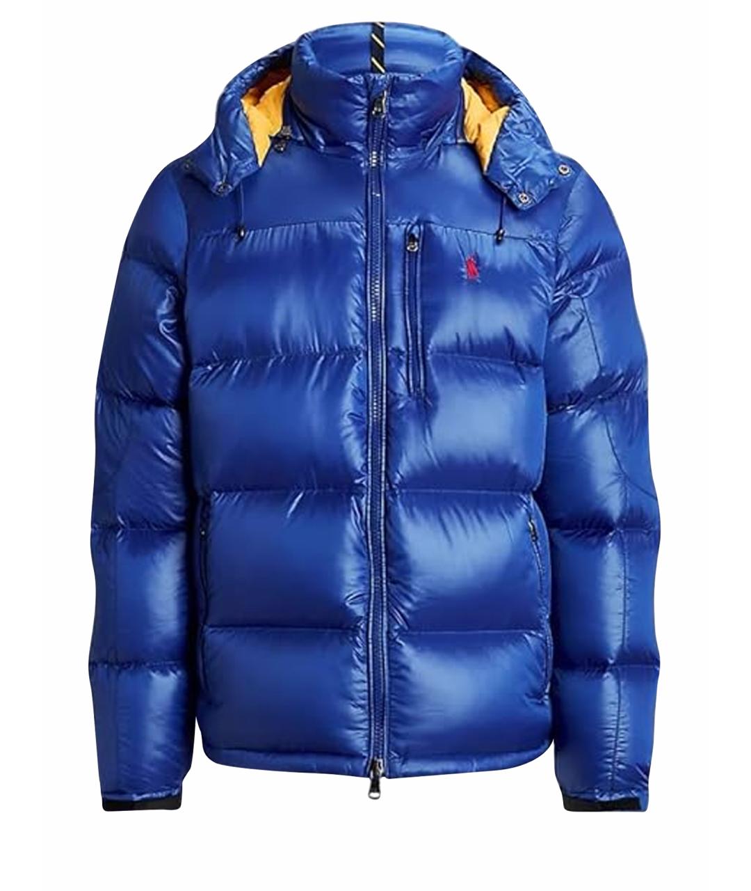 RALPH LAUREN Синяя полиамидовая куртка, фото 1