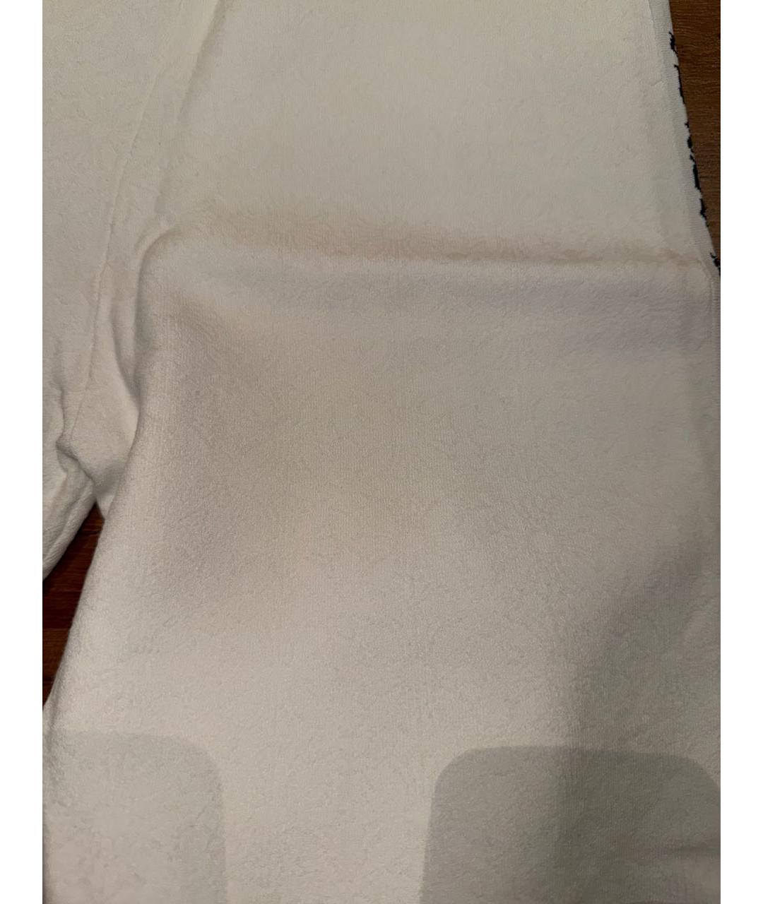 CHROME HEARTS Белые вискозные спортивные брюки и шорты, фото 4