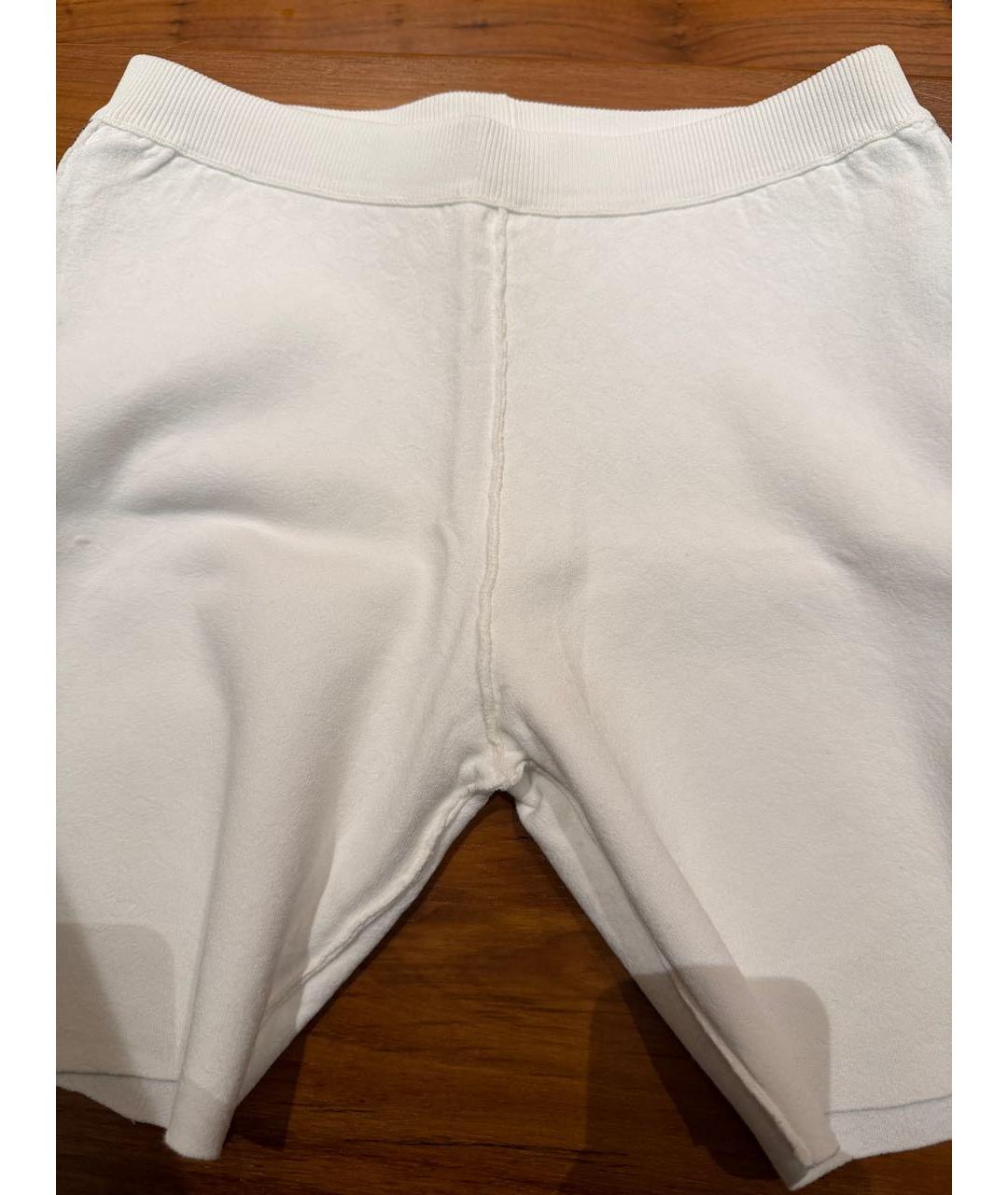 CHROME HEARTS Белые вискозные спортивные брюки и шорты, фото 3