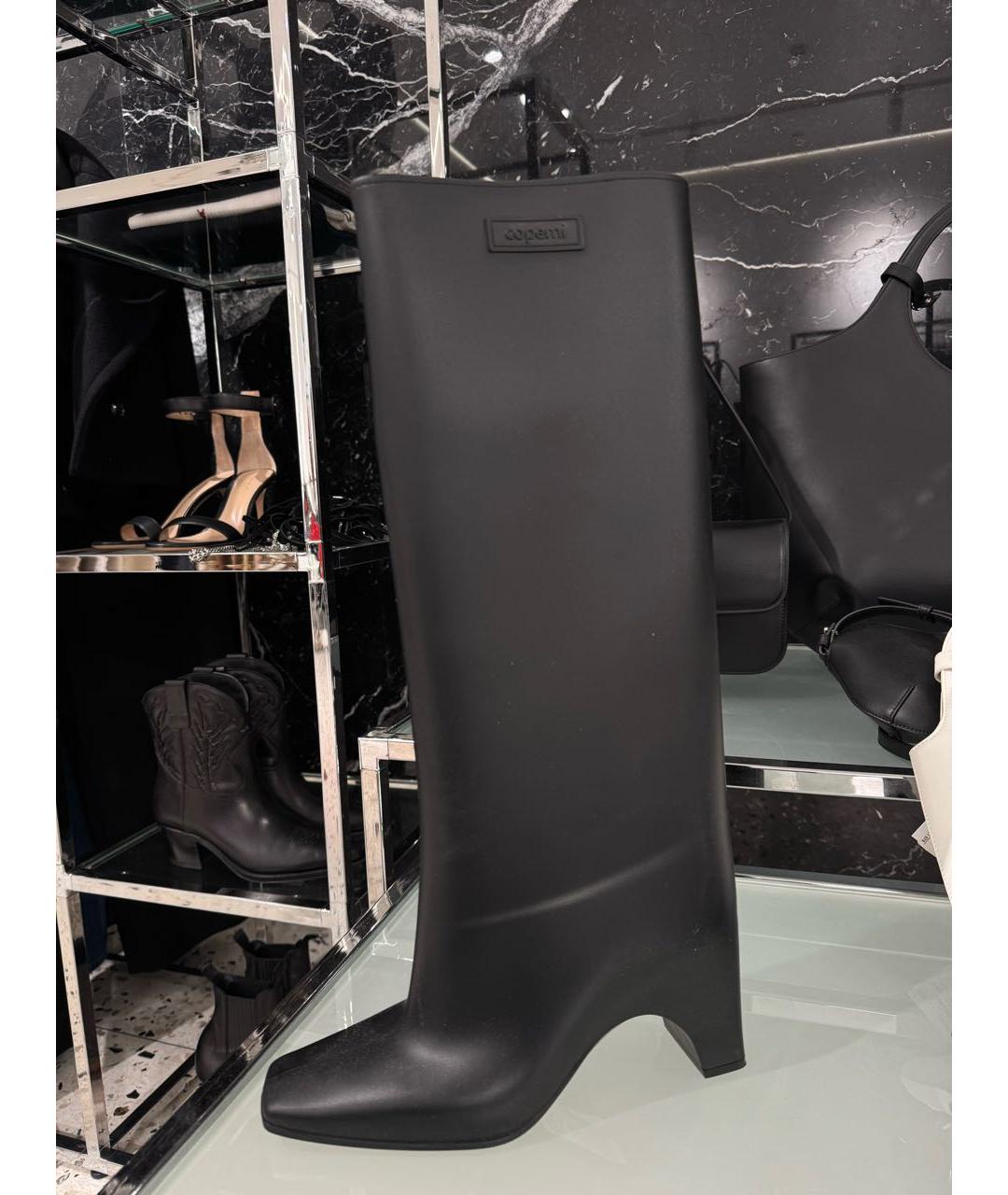 COPERNI Черные резиновые сапоги, фото 4