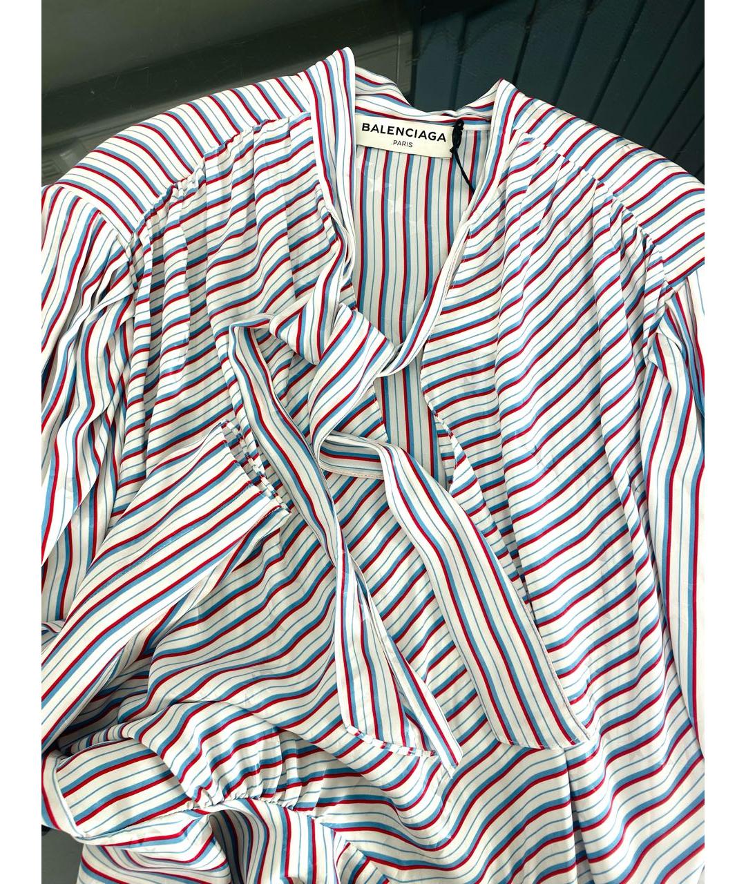 BALENCIAGA Мульти вискозная блузы, фото 3