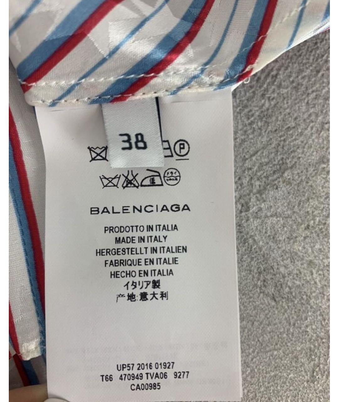 BALENCIAGA Мульти вискозная блузы, фото 6