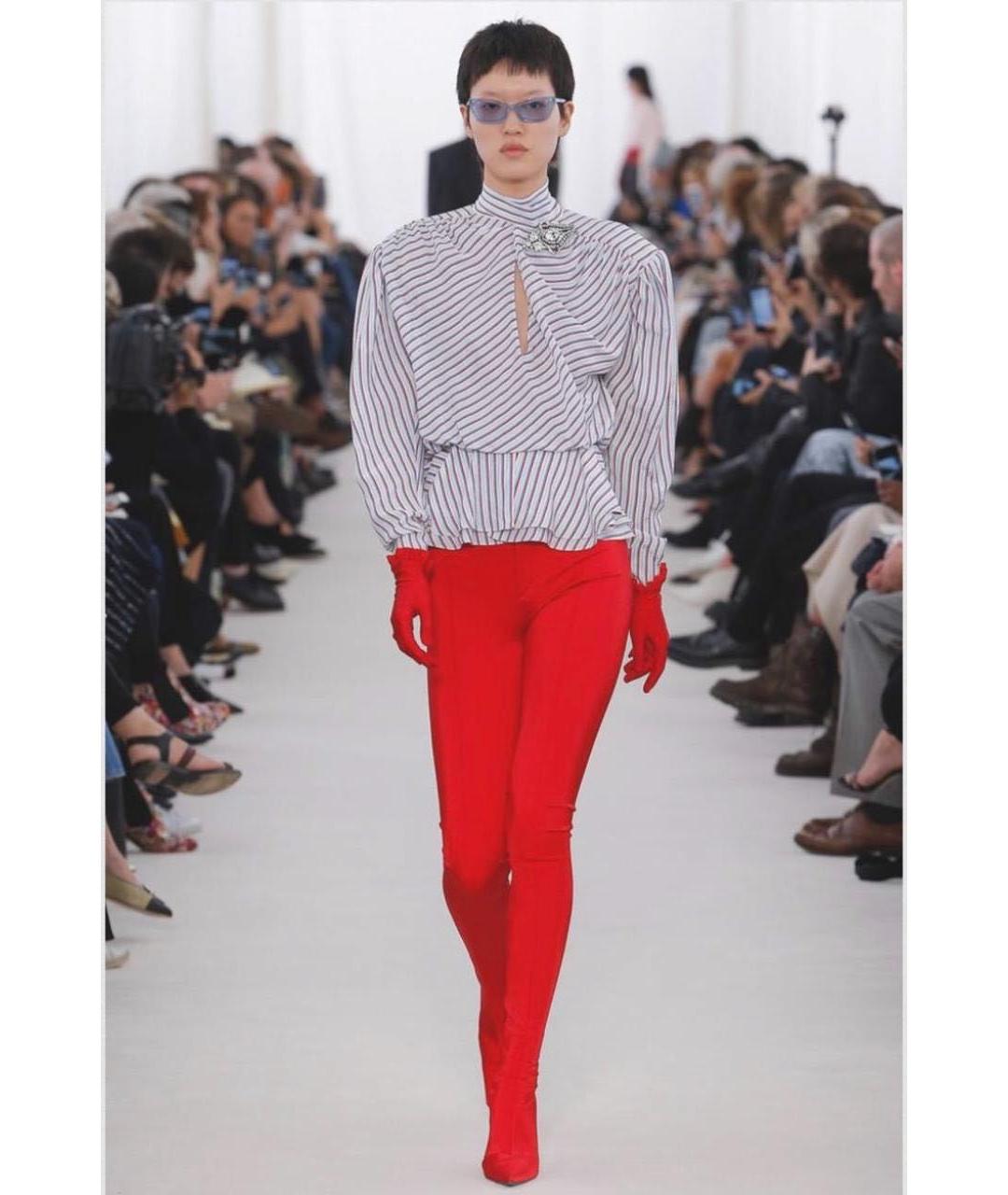 BALENCIAGA Мульти вискозная блузы, фото 7