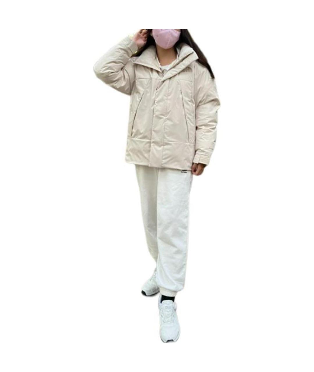 THE NORTH FACE Белая полиамидовая куртка, фото 4