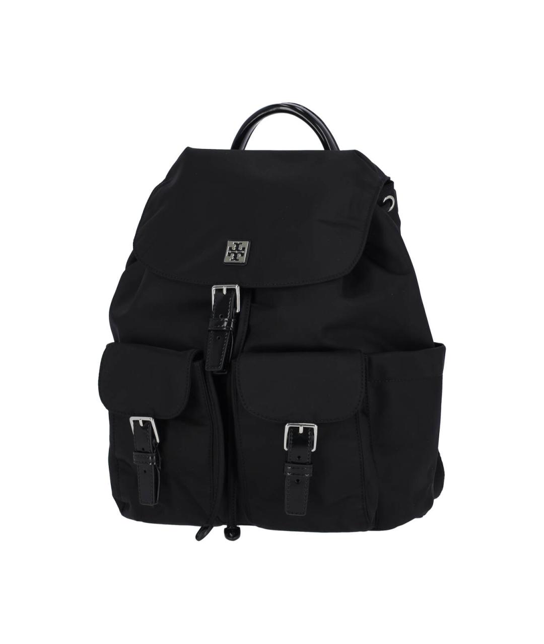TORY BURCH Черный тканевый рюкзак, фото 2