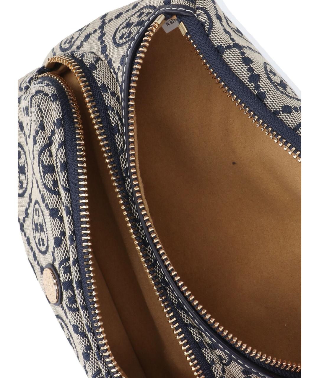 TORY BURCH Синяя хлопковая поясная сумка, фото 4