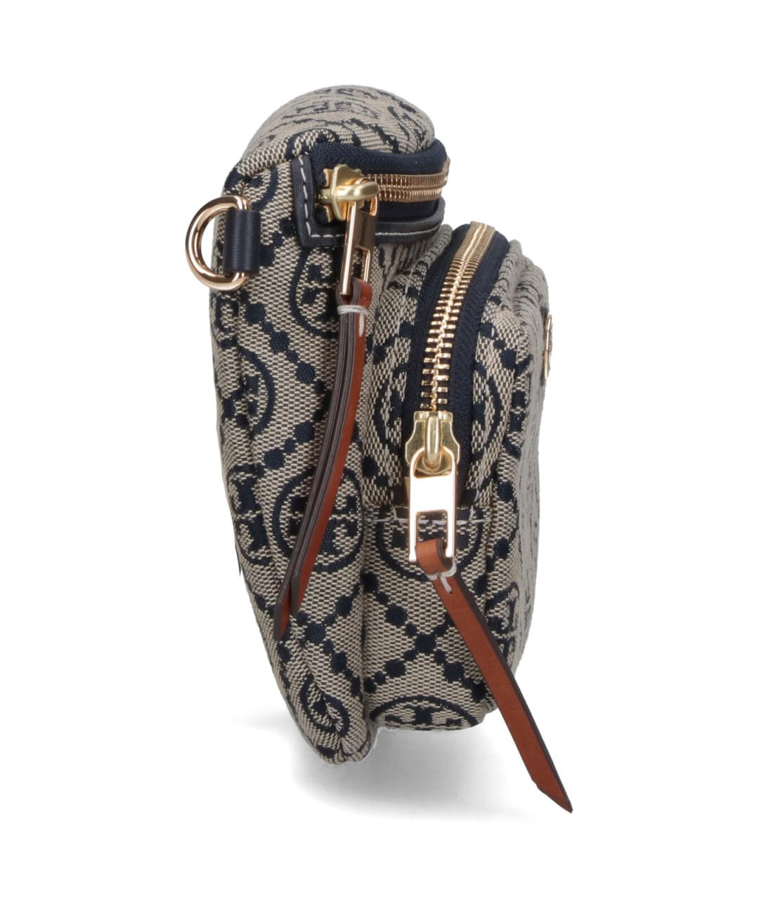 TORY BURCH Синяя хлопковая поясная сумка, фото 5