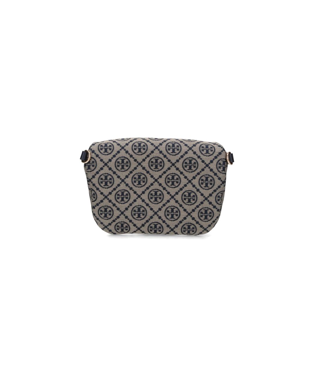 TORY BURCH Синяя хлопковая поясная сумка, фото 3