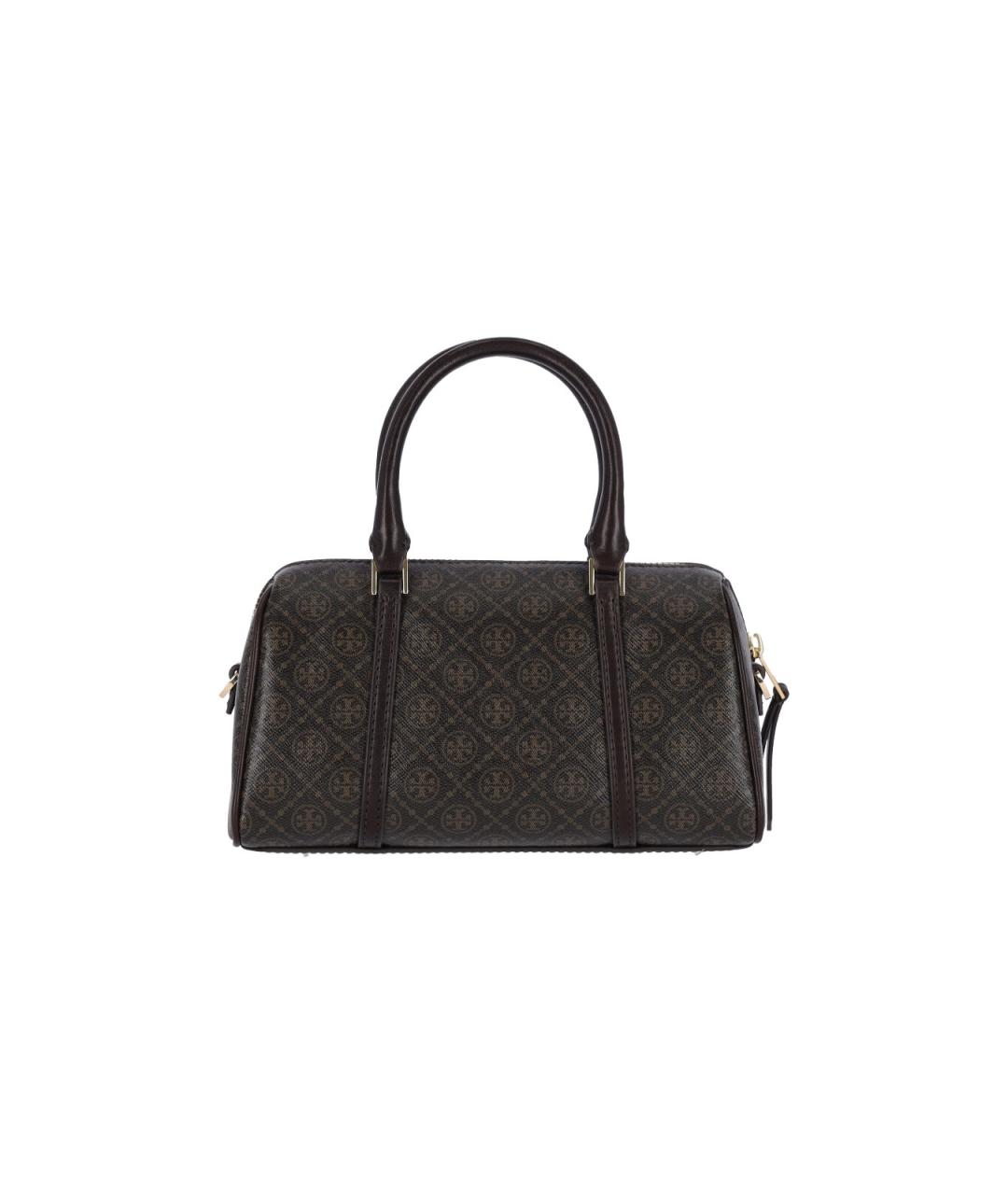 TORY BURCH Коричневая кожаная сумка через плечо, фото 3