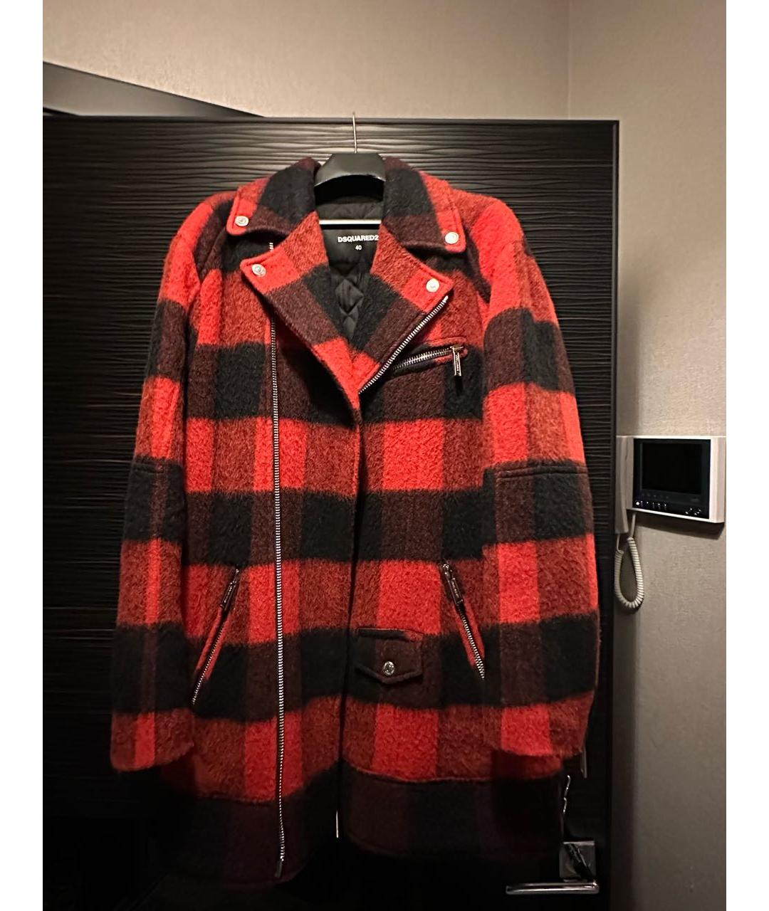 DSQUARED2 Мульти шерстяное пальто, фото 6