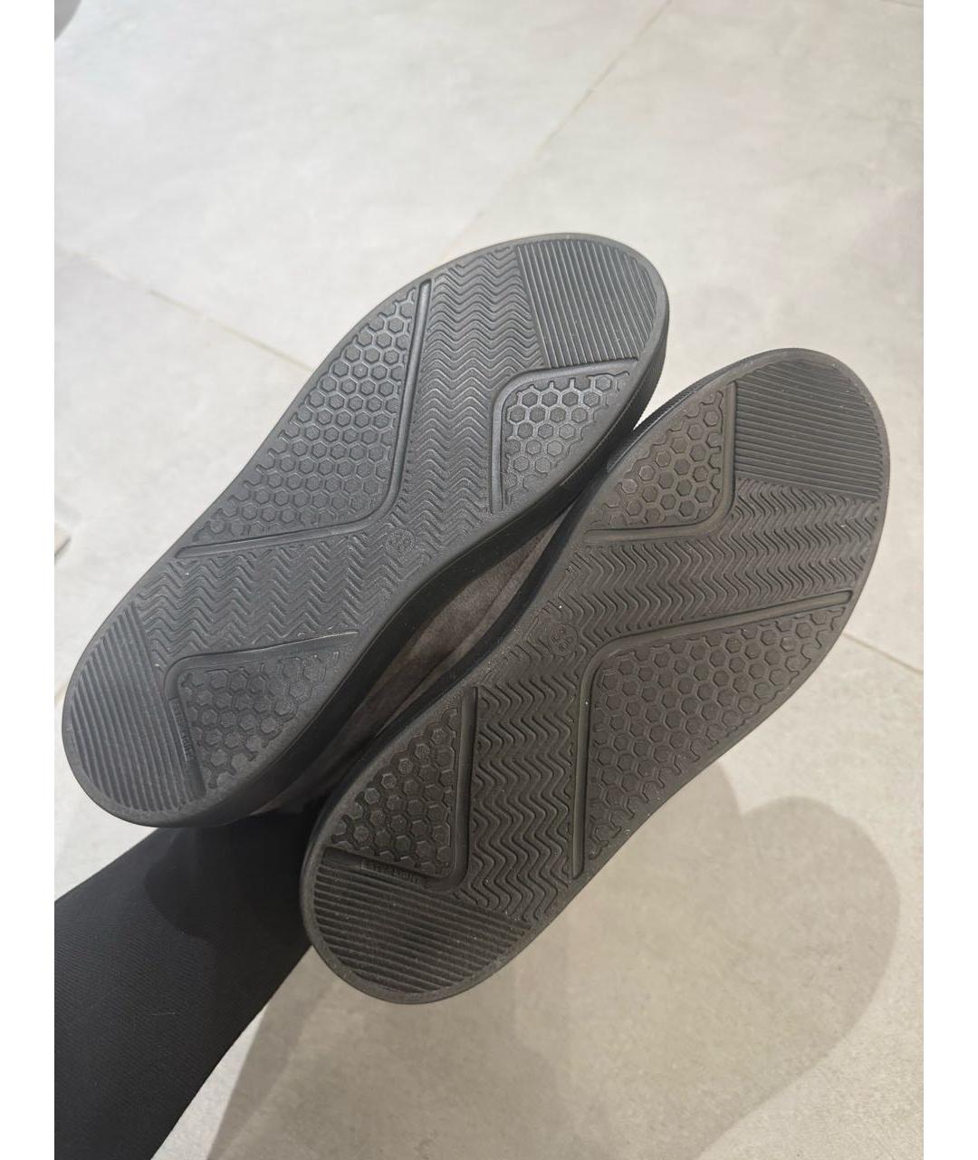 YANA RASKOVALOVA Серые замшевые кеды, фото 5