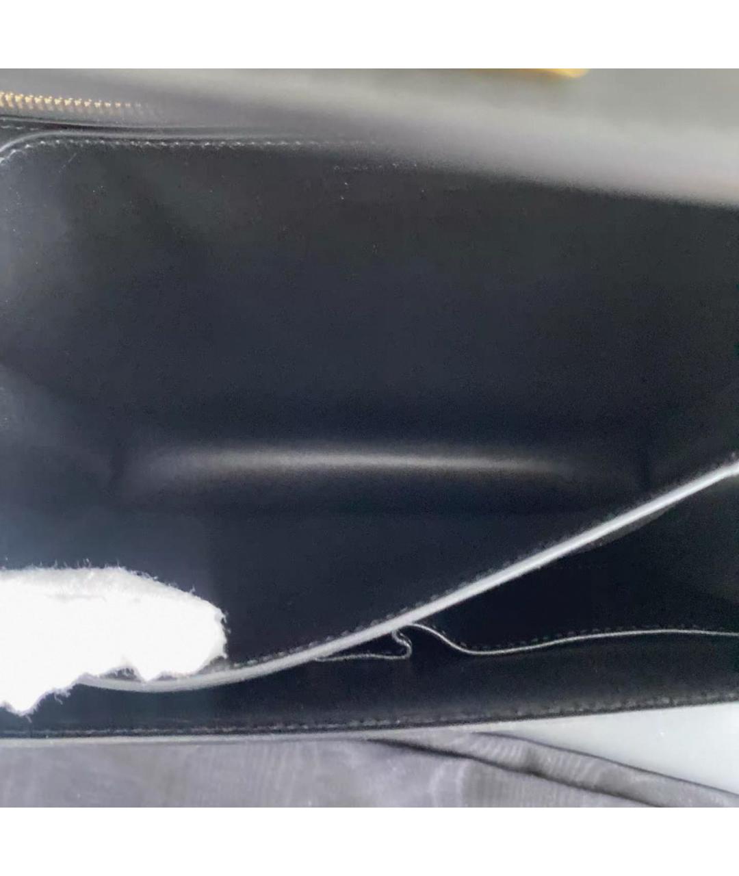CELINE Черная кожаная сумка через плечо, фото 7